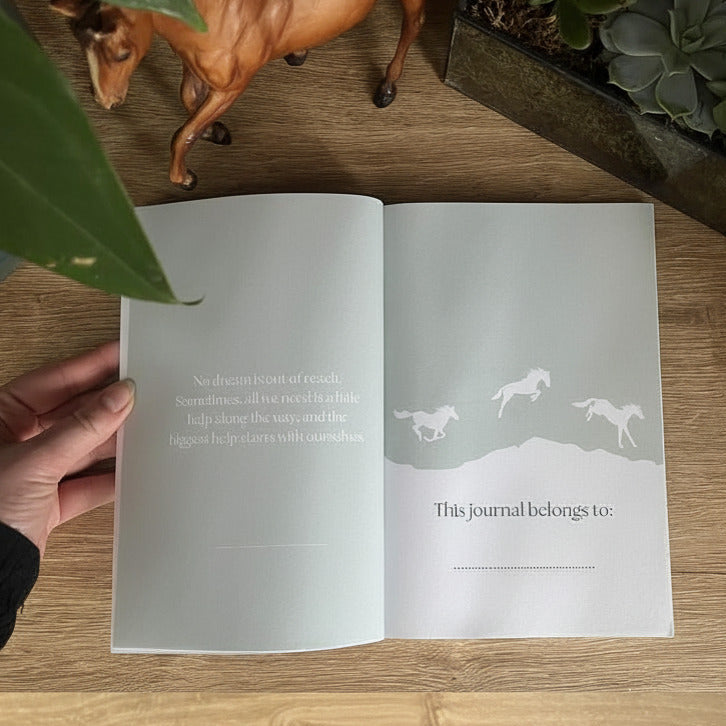 Calm and Collected- A guided journal and planner for equestrians